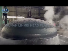 3600mm As516 Gr 70 Elíptico Dish End Asme Dimensões da cabeça elíptica para tanques de óleo e gás