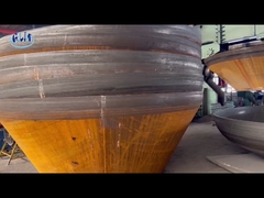 SA516 Gr70 Cabeças de tanque cônicas de aço de dupla fase 25 mm