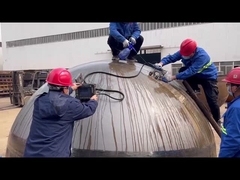 cabeça Hemispherical do diâmetro SA516 GR70 de 6400mm 20mm densamente