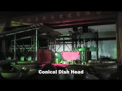 Diâmetro da cabeça 2500mm do prato do cone de SA516 Gr70