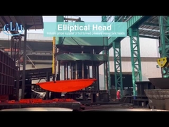 Cabeças semi Ellipsoidal formadas quentes do tanque do 2:1 do aço carbono