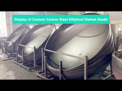 cabeça tornada côncava elíptica do aço carbono da espessura do diâmetro 18mm de 6036mm