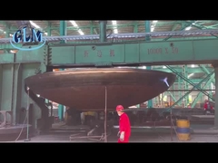 Cabeça semi elíptica de aço inoxidável do aço carbono de EHA para o tanque de armazenamento do petróleo