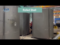 SA516 GR70 Cilindro hidráulico soldado Soldado nas extremidades para recipientes sob pressão