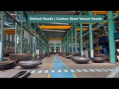 Cabeças de pratos. Cabeças de vasos de aço carbono.