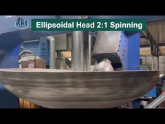 4500mm Diâmetro Cabeças de tanque sem costura Dispositivos de tubos Tapão de aço de liga Elíptica