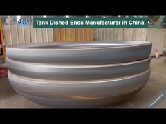 Cabeças de aço carbono de moldagem a quente para a indústria criogénica