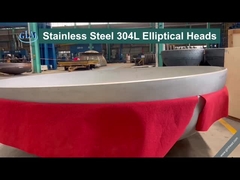 GB ASME Ferro inoxidável terminações de pratos Commercial Intertech cabeças de tanque elíptico 300mm