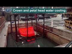 Cabeças de tanque segmentadas de aço carbono, cabeças de prato hemisféricas