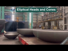 Diâmetro da cabeça semi-elíptica de aço carbono 89-1000 mm