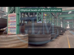 ASME Aço carbono Aço inoxidável Calota elipsoidal