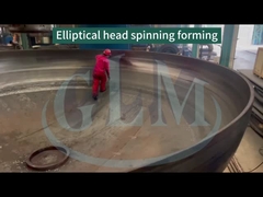 Cabeças Semi-Elípticas de Aço Carbono Conformação por Giro