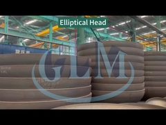 Cabeça Elíptica Abaulada ASME SA517 Grau A Personalizada 2:1 Diâmetro 1300mm Espessura 30mm