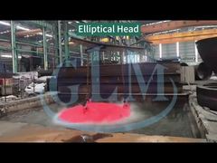 Cabeça elíptica de extremidade de aço carbono personalizada chinesa com relação de redução de cerca de 10%