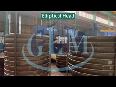 Cabeça de Prato Elíptica Personalizada para a Indústria Química e de Petróleo