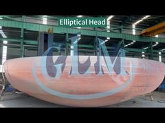 Extremidade de tampa elíptica ASME personalizada para prensagem a quente e a frio