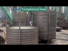 Calota torisférica formada por estampagem integral