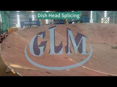 Cabeças abauladas grandes personalizadas sem limite superior de tamanho