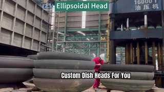 Cabeças elípticas adequadas para indústrias petroquímicas, farmacêuticas, aeroespaciais e militares