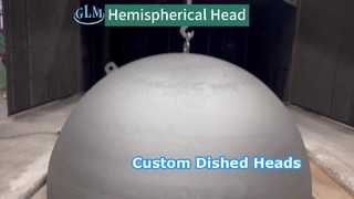 O aquecimento e a têmpera produzem tampas hemisféricas de alta qualidade.