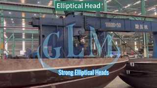 Processo de fiação hardcore forjando cabeças elípticas de grande porte