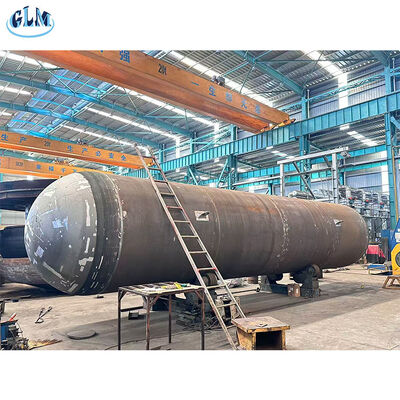 ASME Standard Pressure Vessel Dished Head com espessura personalizada e cilindro de tanque de aço Shell Design laminado