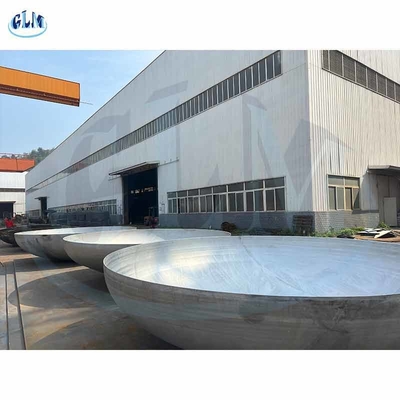 Cabeças de tanque de aço inoxidável elíptico com placa de tanque superior e inferior para o projeto PHD
