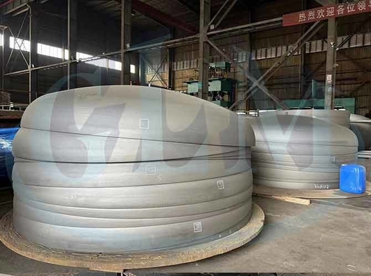 Cabeça elíptica do prato do SA 516 GR 70 da espessura 20mm de Diatemer 4600mm para embarcações de pressão
