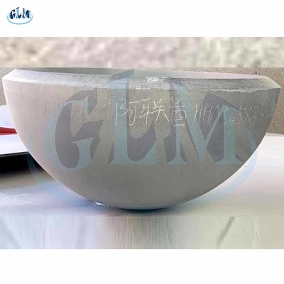 cabeça tornada côncava Hemispherical da espessura do diâmetro 25mm de 535mm com certificado de ASME