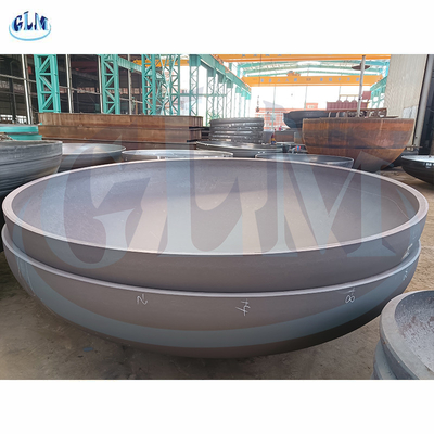 Espessura semi elíptica do diâmetro 42mm da cabeça 2800mm do tanque