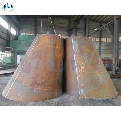 Cabeças cônicas do tanque, cones de ASME para caldeiras com inspeção do RT