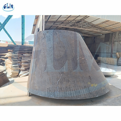 Cabeça cônica excêntrica de aço carbono de 6700 mm de diâmetro