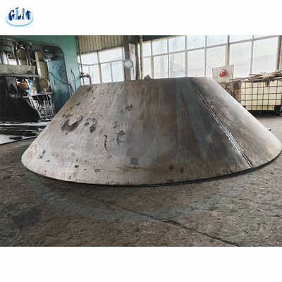 Cabeça de prato temperada de cone toricônico de 5800 mm de diâmetro para vaso de pressão