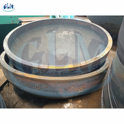 Cabeças Ellipsoidal do 2:1 do aço carbono personalizadas o processo ou pela pressão de gerencio