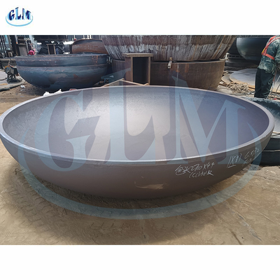 PED GB Estampagem padrão cabeça de fundo elíptica Diâmetro 4500mm Espessura 20mm
