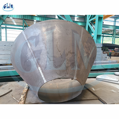 Segmento de cone de aço de 5000 mm de diâmetro com opções variadas de diâmetro