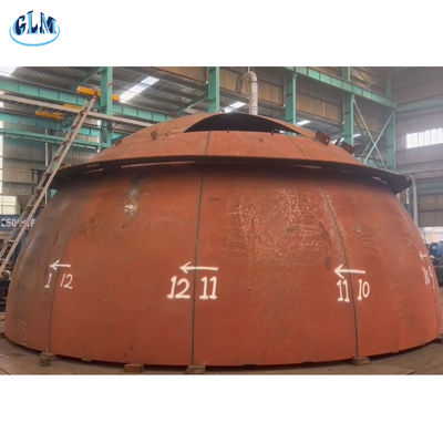 Cabeças Hemisféricas Divididas Personalizadas para Equipamentos de Alta Temperatura na Indústria de Petróleo e Gás