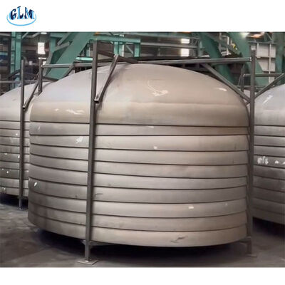 Cabeça Elíptica Dish Certificada ISO9001 com Espessura de 2-300mm e Relação de Redução de 10% para Vasos de Pressão
