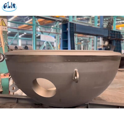 Cabeças hemisféricas com furos circulares ou elípticos de acordo com normas (como GB/T 21515, ASME, etc.)