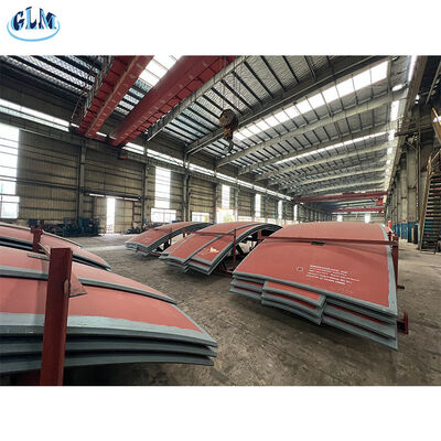 Cabeça esférica de aço inoxidável com ensaio não destrutivo e ligação com rosca para recipientes sob pressão