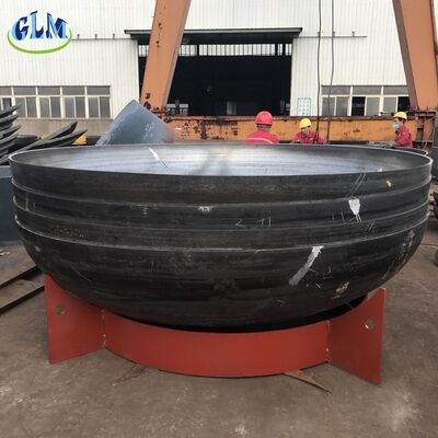 Preparação de Borda para Tanque de Pressão com Fundo Torisférico com Teste ET e Conformidade com ASME Seção VIII para Aplicações Industriais