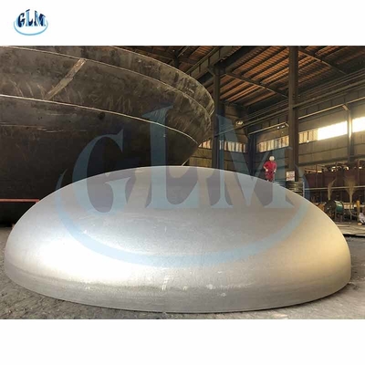 2 mm 200 mm Vaso de pressão ASME Fim de prato Ms Fim de prato em forma elíptica