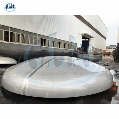 6000mm Diâmetro Lpg Tanque cabeça de prato Metal Gas Tank Cap aço inoxidável