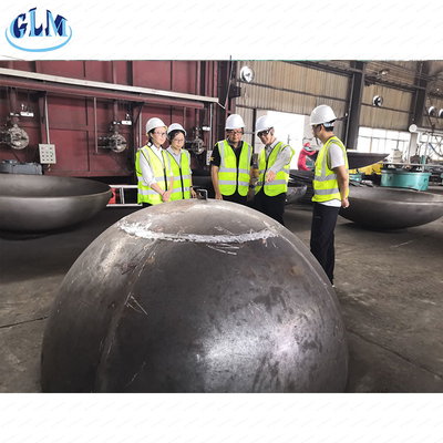 Elíptico ANSI 300mm Tubos de aço carbono Caps Soldado Navio de pressão