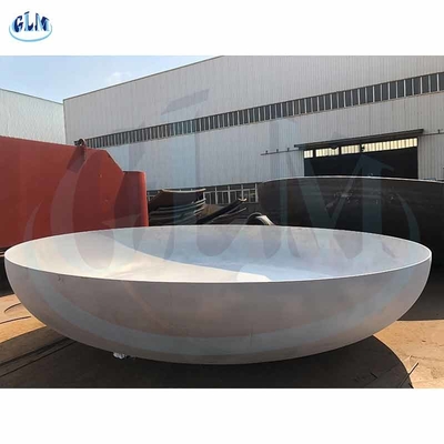 SS316L ASME 89mm Elíptica cabeça de prato pressão recipiente de cúpula termina GB