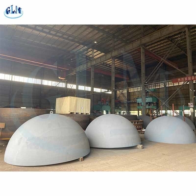 10000 mm Cabeças de tanque hemisféricas para tanque de combustível ASME