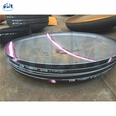 2290 Diâmetro 8 mm Espessura Cabeças de tanque de aço carbono