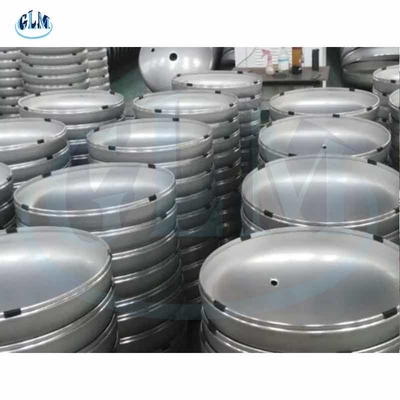 SS304 ASME 5000MM 40in Metal Tank End Caps Elíptico Dish End para instalação de tubos