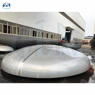 3MM 6000MM Cabeça de recipiente de aço inoxidável PED Cabeça de tanque semi-elíptica