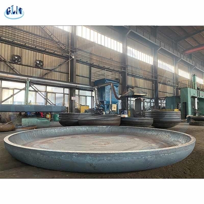 500mm 10mm aço inoxidável aço carbono cabeças de prato terminações para tanque de armazenamento fundo